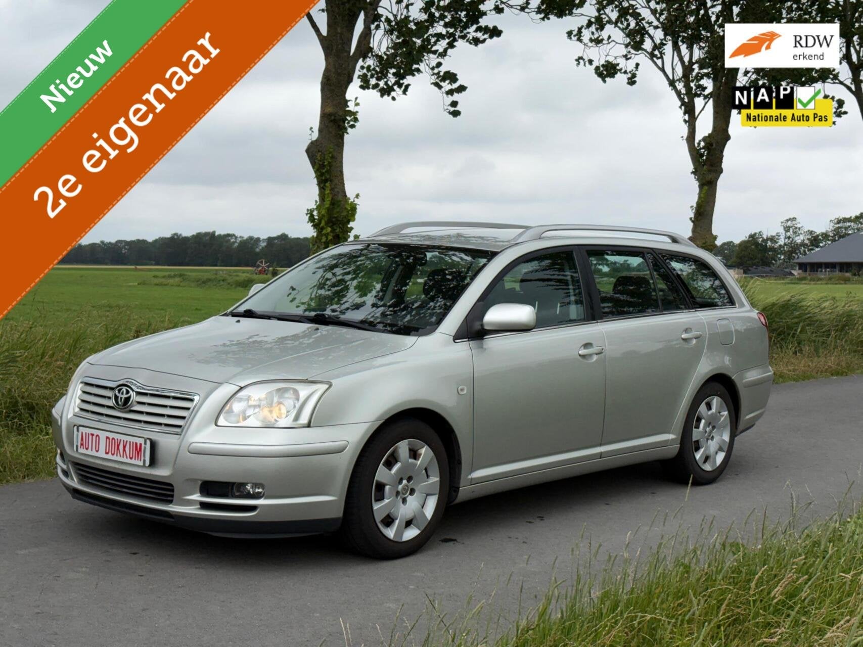 Toyota Avensis Wagon 2.0 VVTi Linea Sol, 2e eigenaar❗, Auto's, Toyota, Voorwielaandrijving, Stof, 4 cilinders, Origineel Nederlands