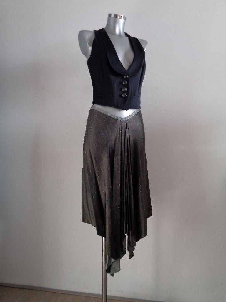 Mandarin Mint overslag rok, viscose, maat 38, NIEUW, Kleding | Dames, Maat 38/40 (M), Nieuw, Ophalen of Verzenden, Knielengte