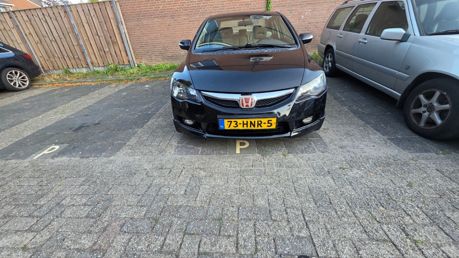 Honda Civic 1.3 Vtec Hybrid 4DR C-tr. 2009 Zwart, Auto's, Honda, Zwart, Origineel Nederlands, 22 km/l, Sedan