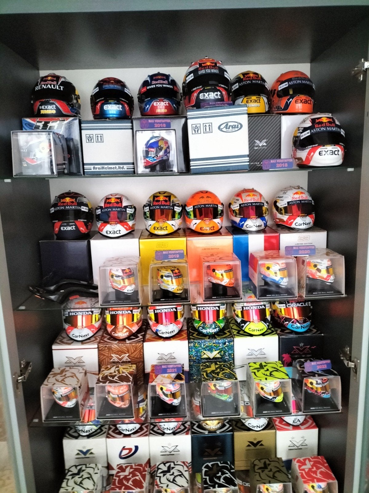 Max Verstappen Collectie: Helmen, Munten & Horloge, Ophalen of Verzenden, Zo goed als nieuw, Formule 1