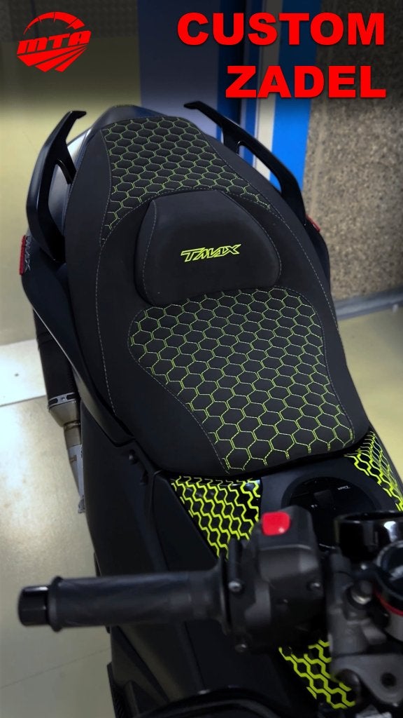 Custom TMAX Zadel: Volledig naar wens samengesteld, Motoren, Ophalen of Verzenden