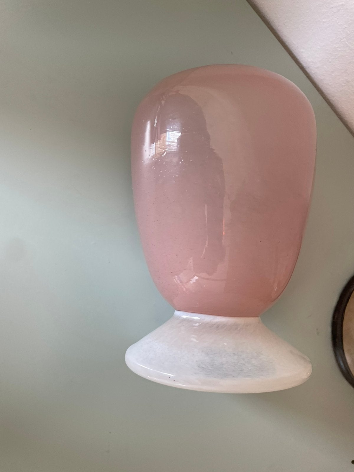 Dutz vaasje in zacht rose, Huis en Inrichting, Roze, 15 cm, Ophalen of Verzenden, Glas