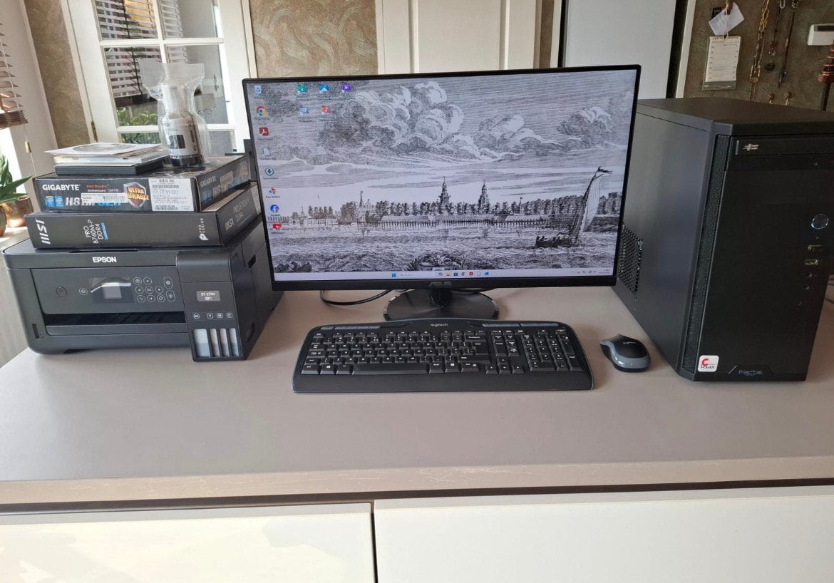 Complete desk top als nieuw, Ophalen, Zo goed als nieuw