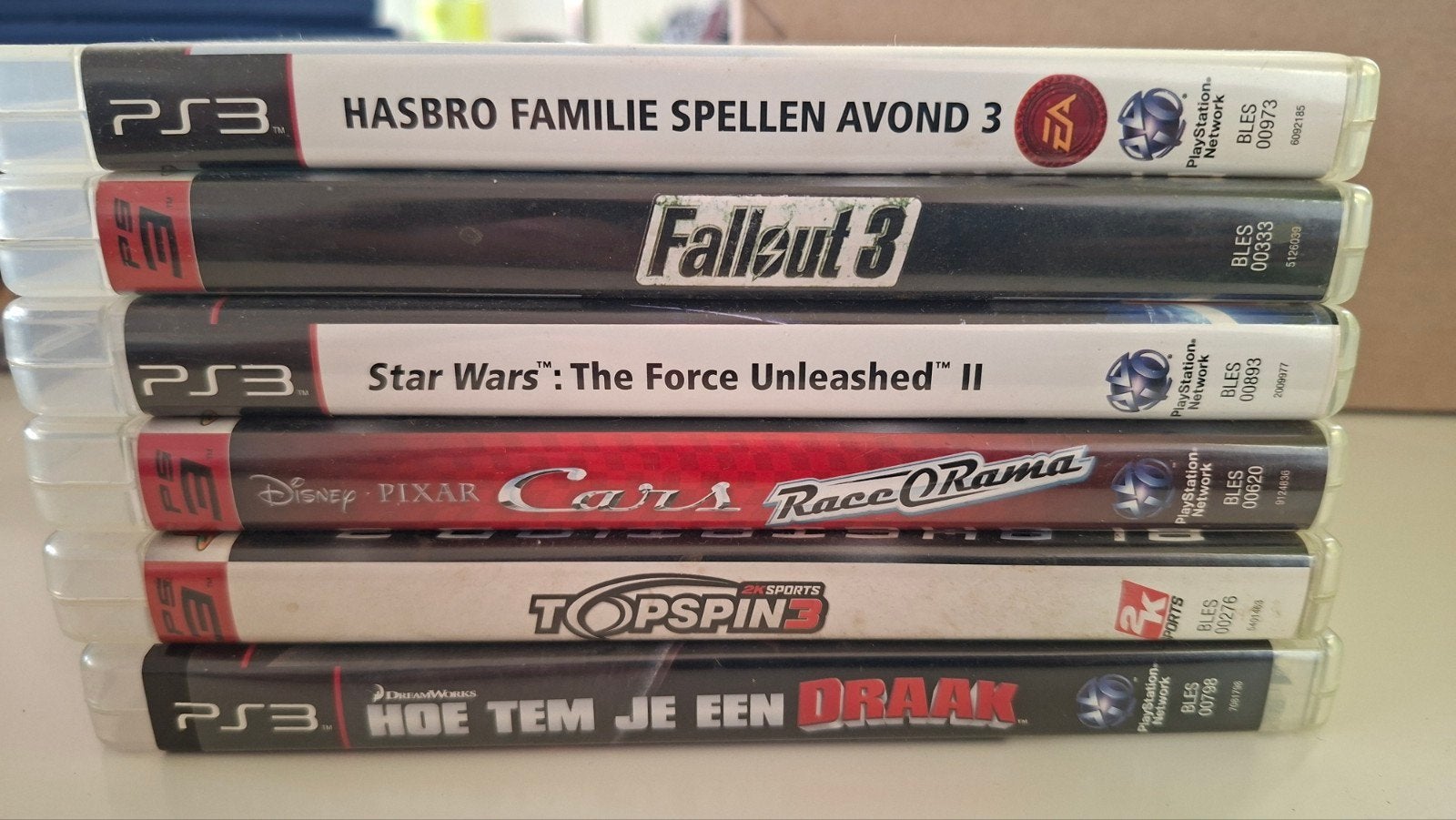 6 games voor de PS3, Avontuur en Actie, Ophalen of Verzenden, Zo goed als nieuw, 3 spelers of meer