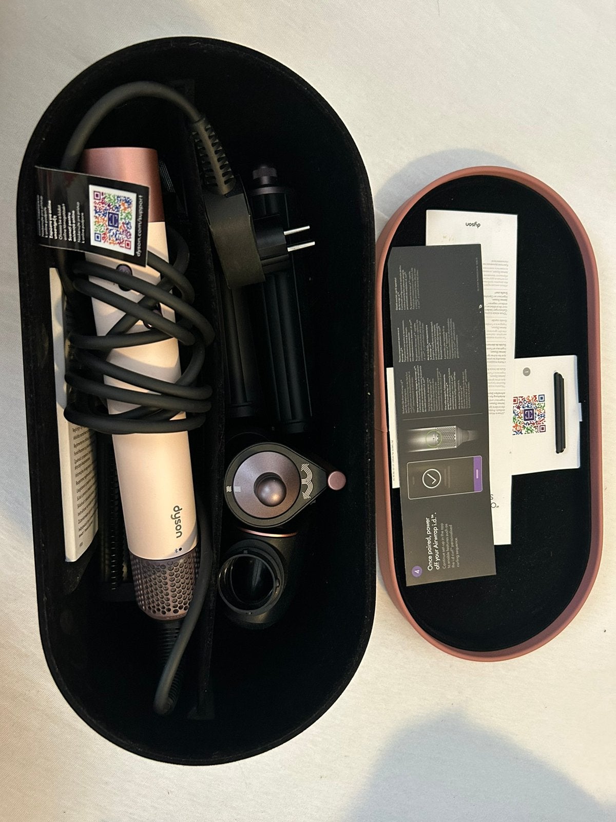 Dyson Airwrap i.d. multistyler en föhn Pink/Rose Gold, Ophalen of Verzenden, Nieuw, Haarverzorging