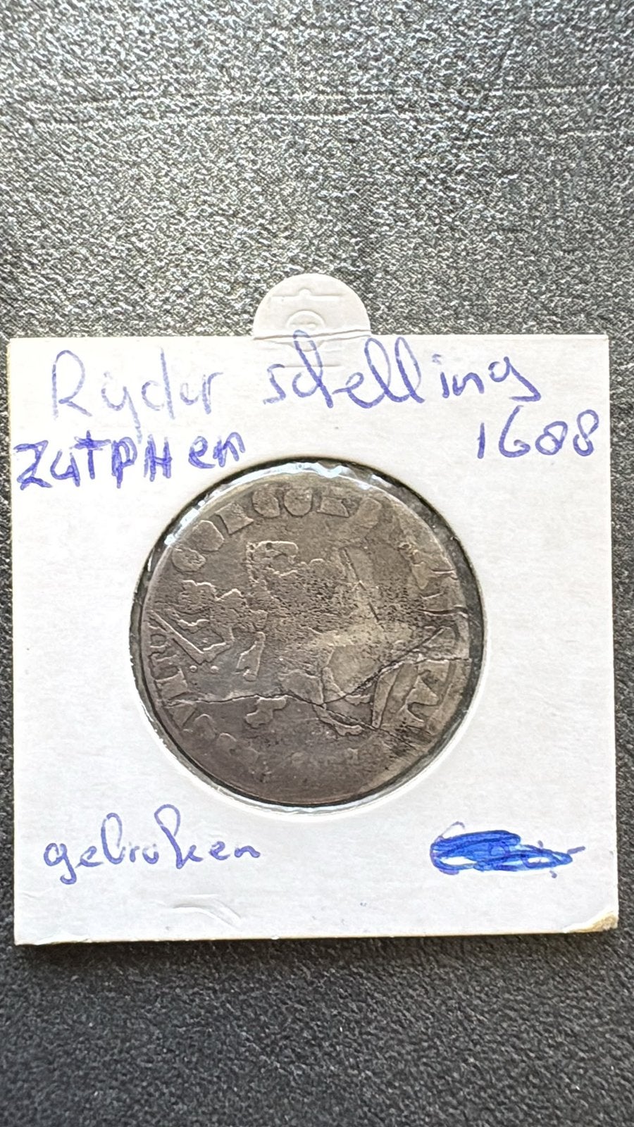 6 stuivers Rijderschelling 1688 zutphen, Ophalen of Verzenden, Vóór koninkrijk