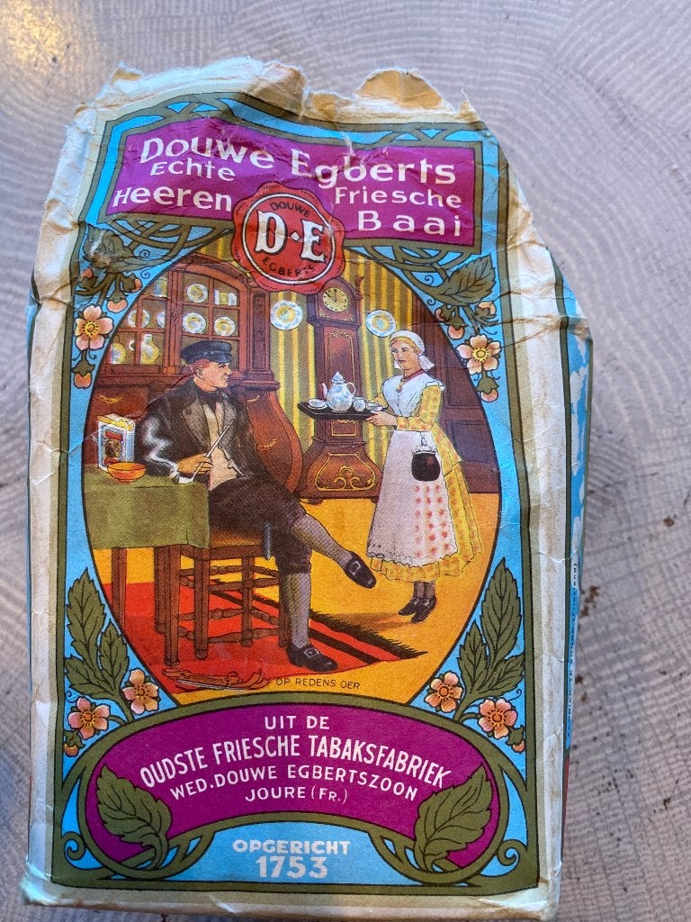 Nostalgisch pakje tabac van DE, Ophalen of Verzenden, Gebruikt