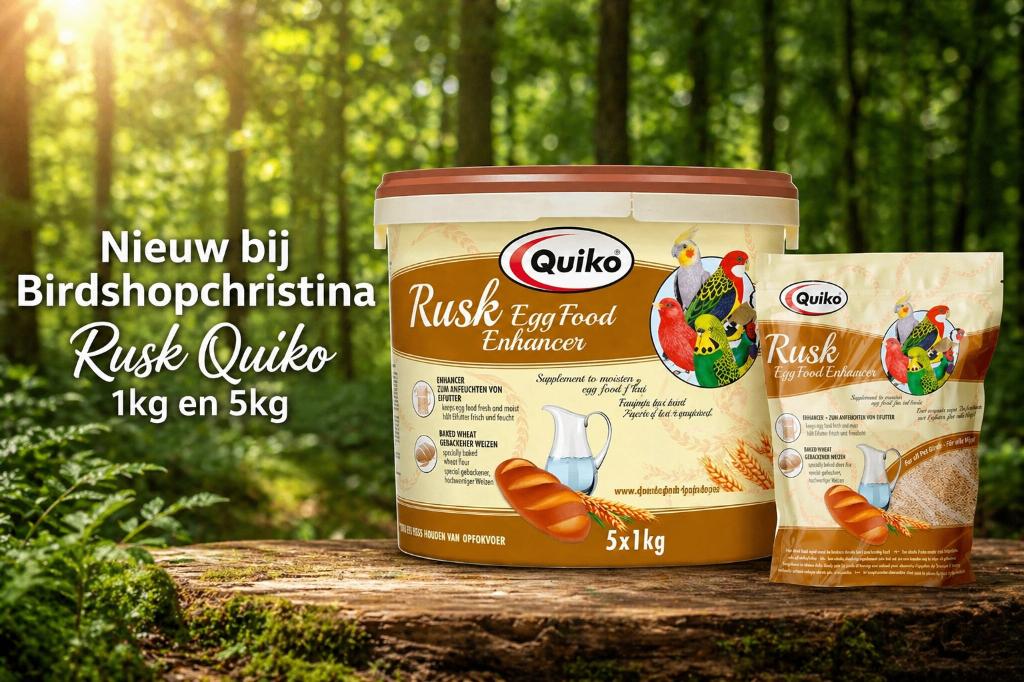 Quiko Rusk 5kg emmer, Ophalen, Nieuw, Eten en Drinken