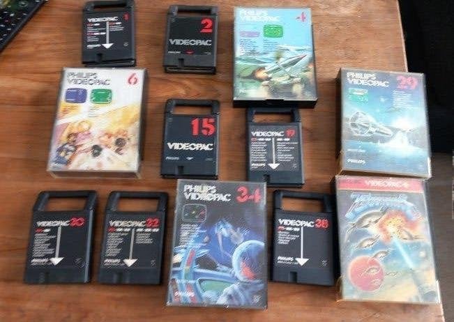 Philips videopac spelen 12 stuks, Ophalen of Verzenden, Philips
