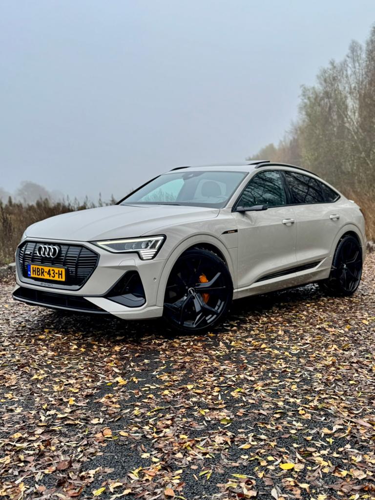 Audi E-Tron Sportback 50 Quattro S Edition 2021 Siam Beige, Auto's, Audi, Automaat, 1800 kg, Beige, Beige