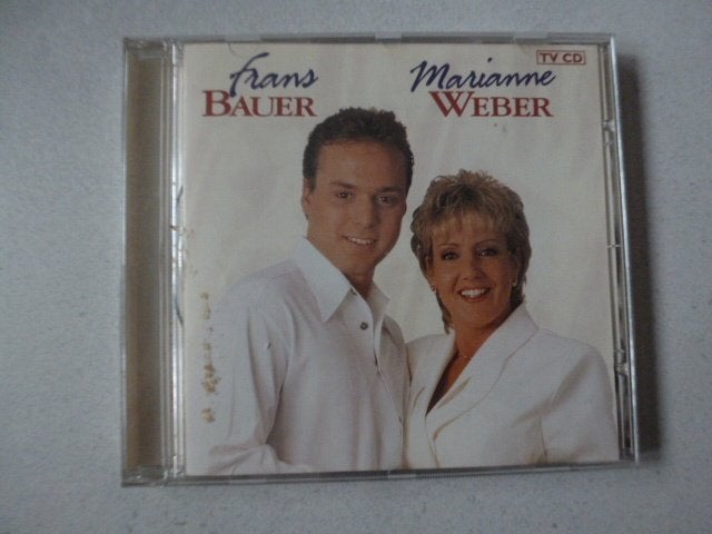 CD FRANS BAUER & MARIANNE WEBER 14 nummers, Ophalen of Verzenden, Zo goed als nieuw, Levenslied of Smartlap