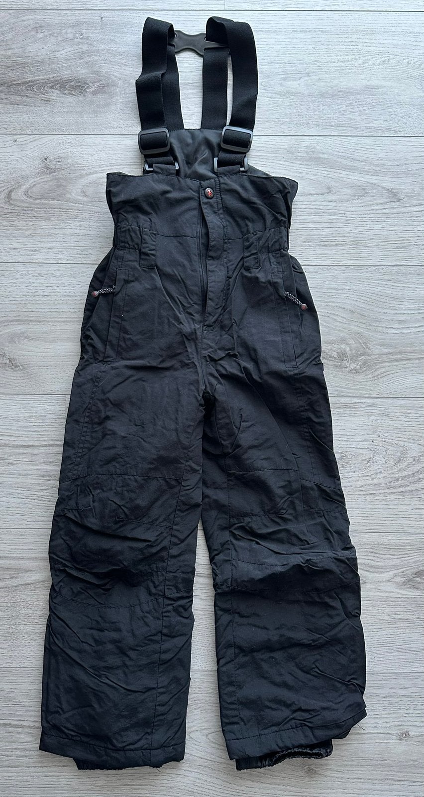 Highroad skibroek met bretels – maat 116 – zwart, Kinderen en Baby's, Kinderkleding | Maat 116, Ophalen of Verzenden, Zo goed als nieuw