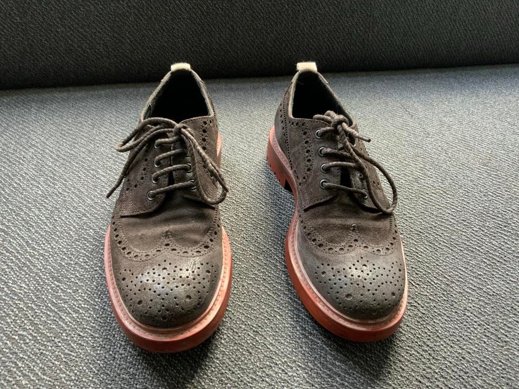 MoMA Brooks handgemaakte schoenen uit Italië, maat 42, Ophalen of Verzenden, Zo goed als nieuw, Veterschoenen