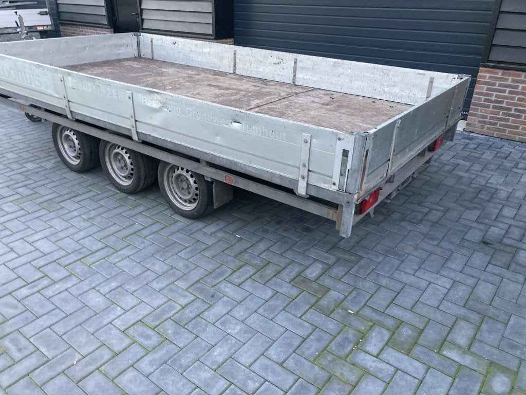 Multitransporter Plateauwagen aanhanger aanhangwagen, Auto diversen, Aanhangers en Bagagewagens, Gebruikt