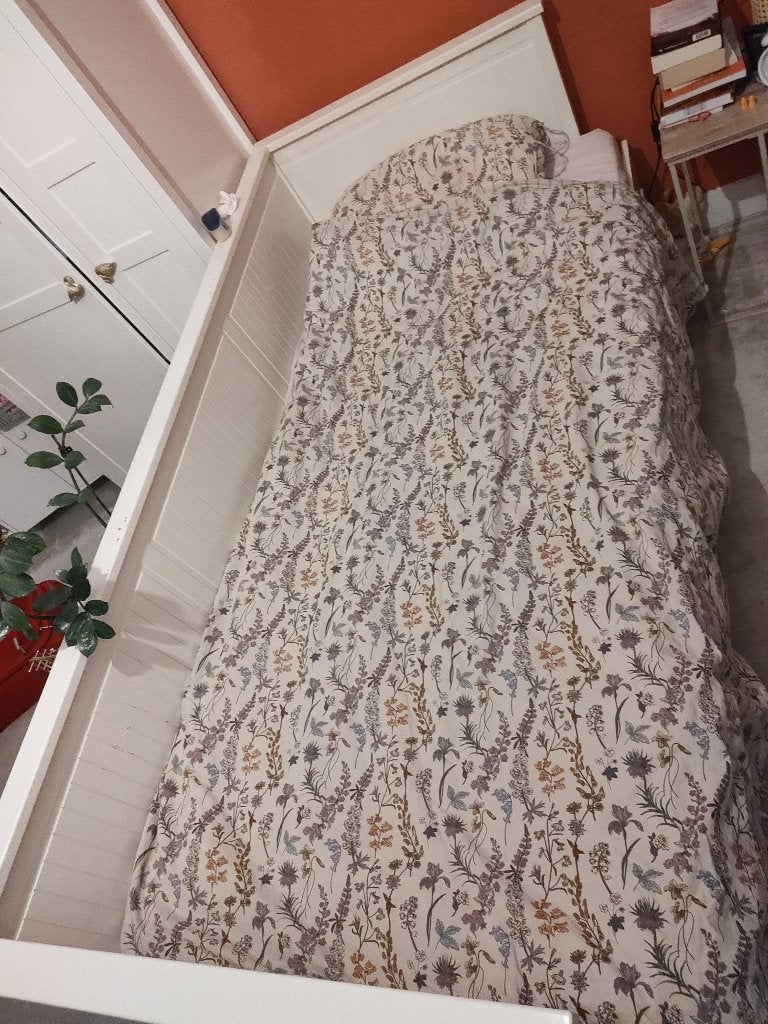 Ikea uitschuifbed, Ophalen, Gebruikt, 90 cm, Eenpersoons