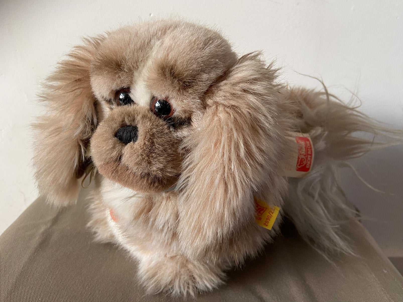 Steiff hond Junior Peky pekinees, 2890/22, Verzamelen, Ophalen of Verzenden, Zo goed als nieuw, Overige typen, Steiff
