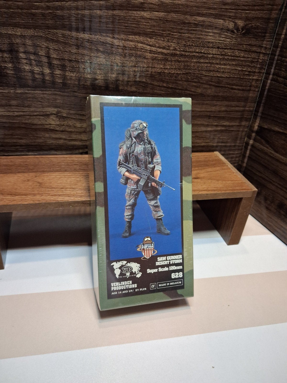 Verlinden Productions  - SAW Gunner US, Ophalen of Verzenden, Nieuw, 1:50 of kleiner, Figuur of Figuren