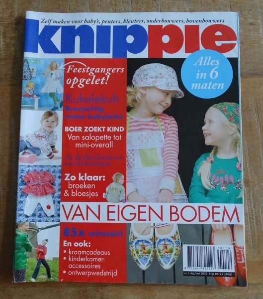 Knippie nr. 1 februari/maart 2009, ook baby maat 50 t/m 164, Verzenden, Zo goed als nieuw, Kind, Knippie
