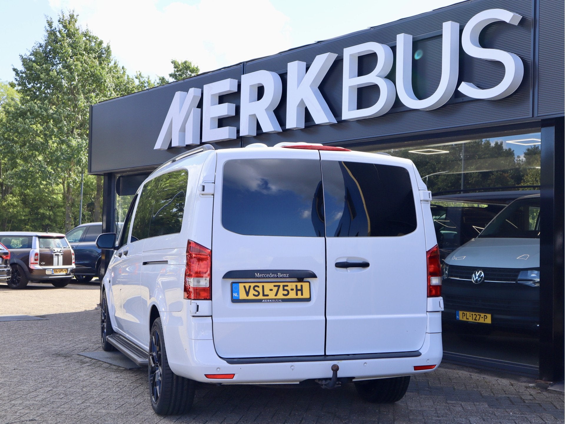 Mercedes-Benz Vito 114 CDI Extra Lang DC Comfort (bj 2022), Automaat, Gebruikt, 4 cilinders, Wit