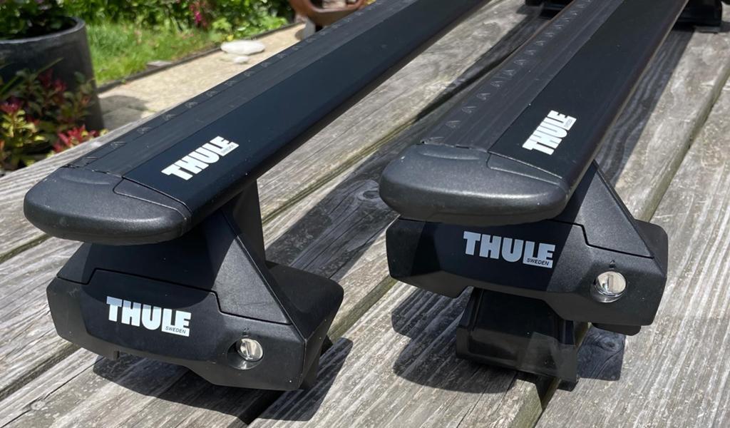 Thule WingBar Evo dakdragers Volvo V40 (glad dak), Ophalen