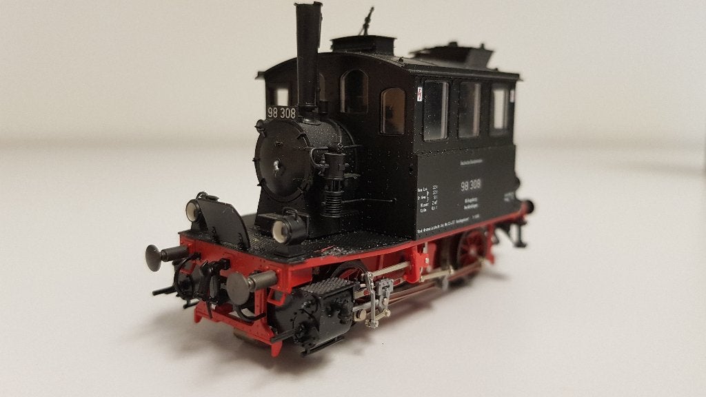 Märklin 3687 Stoomlocomotief BR98 Glaskast van de DB, Hobby en Vrije tijd, Modeltreinen | H0, Wisselstroom, Locomotief, Ophalen of Verzenden