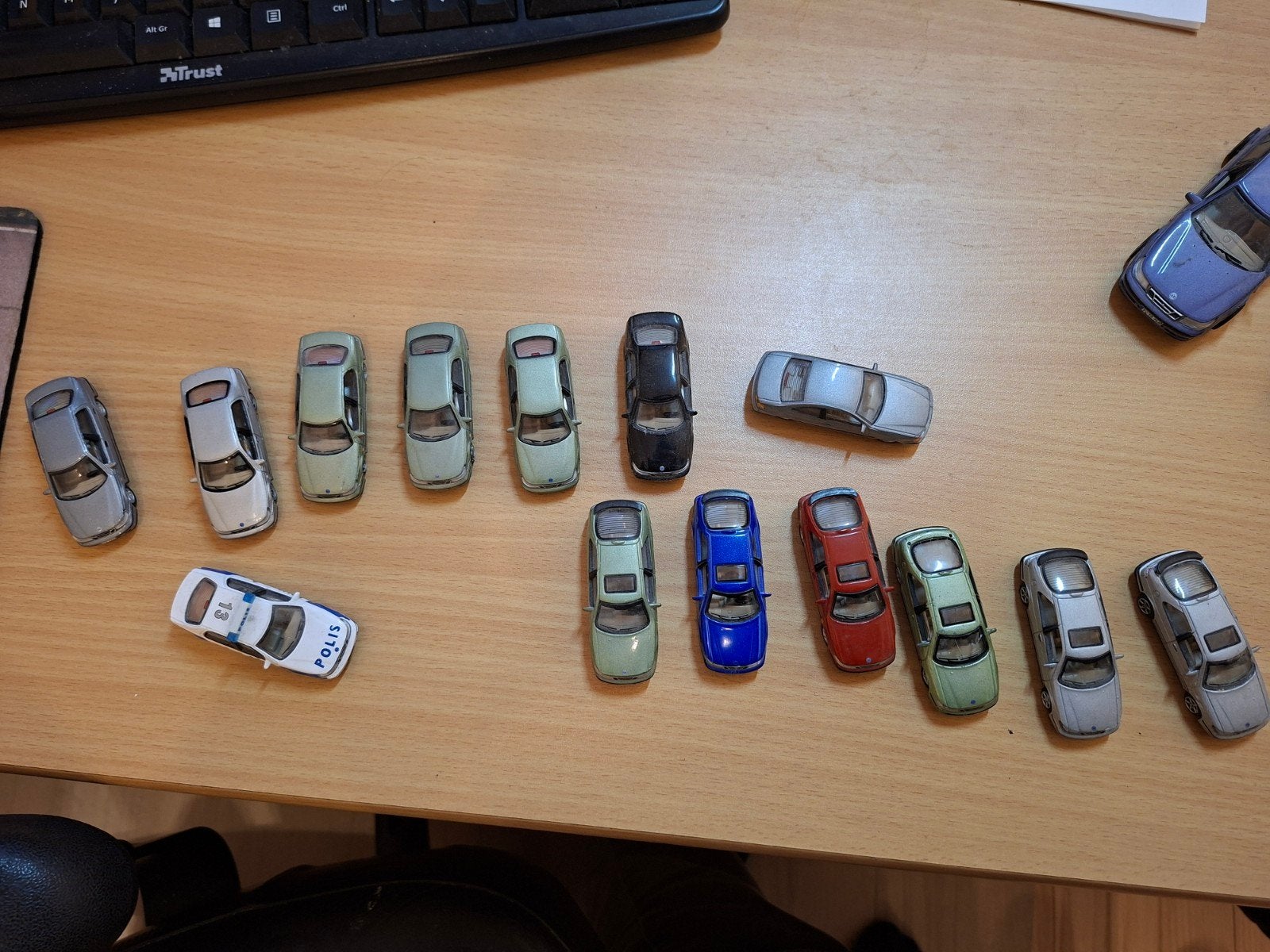 Verzameling modelauto's - Saabs, Hobby en Vrije tijd, Ophalen of Verzenden, Gebruikt, Auto