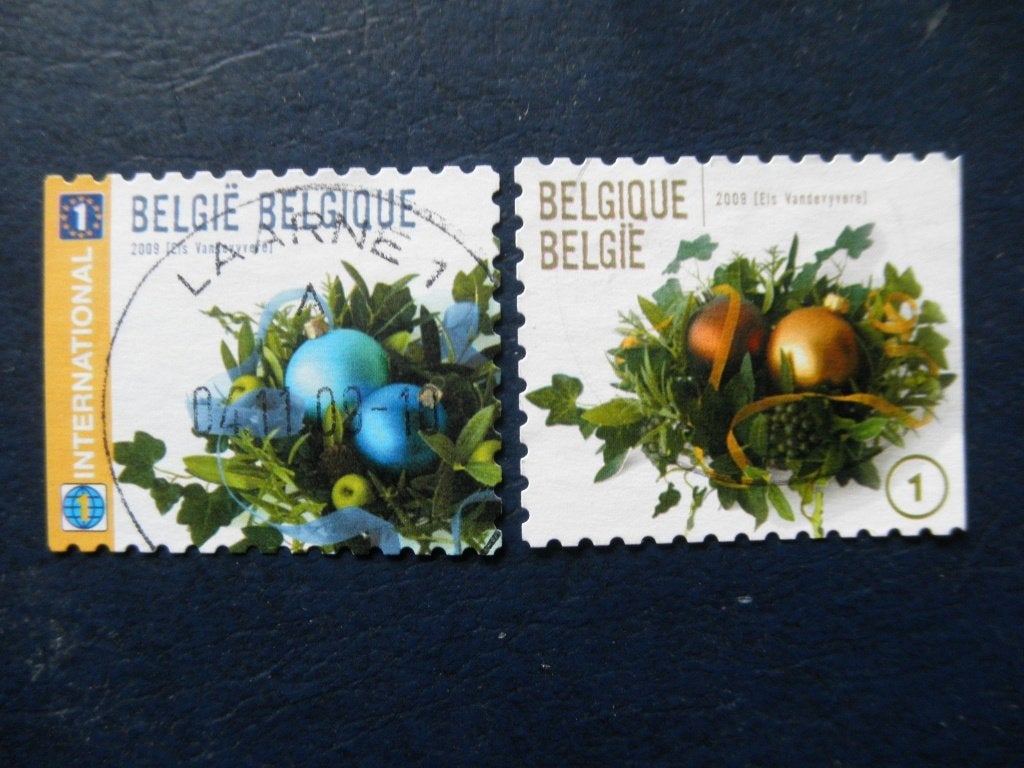 Postzegels België 2009 kerst - cw. 2,40., Postzegels en Munten, Postzegels | Europa | België, Ophalen of Verzenden, Gestempeld