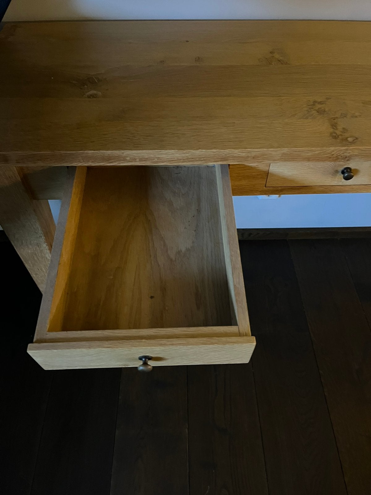 Eiken Site table, Ophalen, Gebruikt, 70 tot 120 cm, Eikenhout
