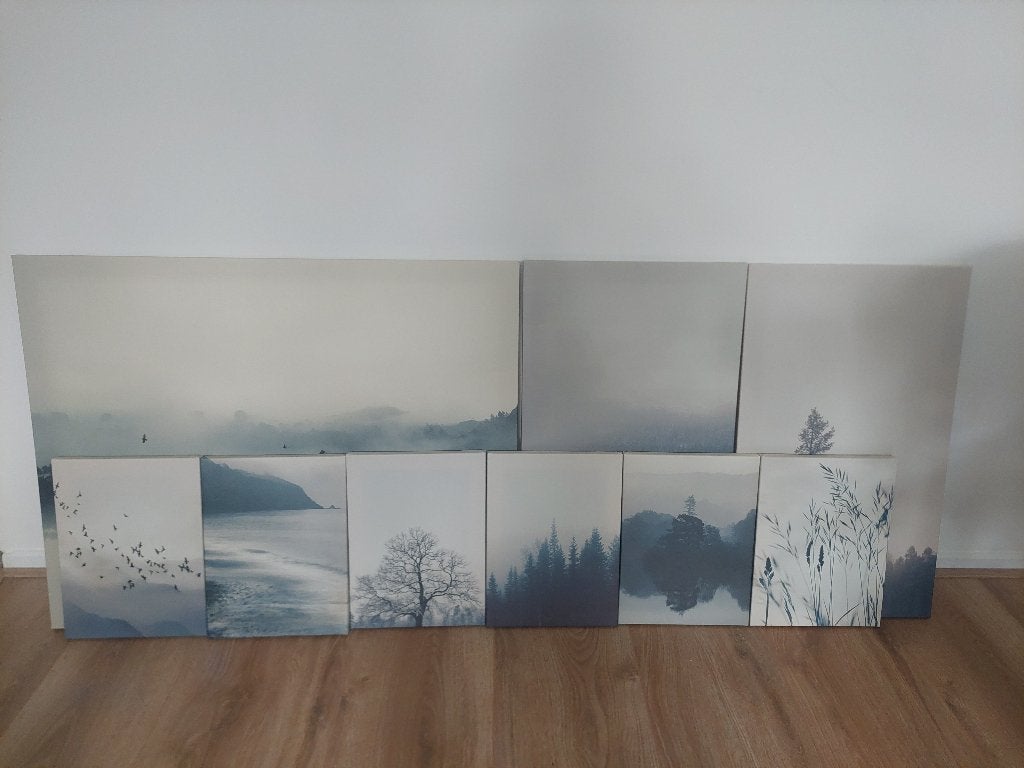 Ikea Pjatteryd canvas (compleet), Ophalen, 125 cm of meer, Zo goed als nieuw, Schilderij