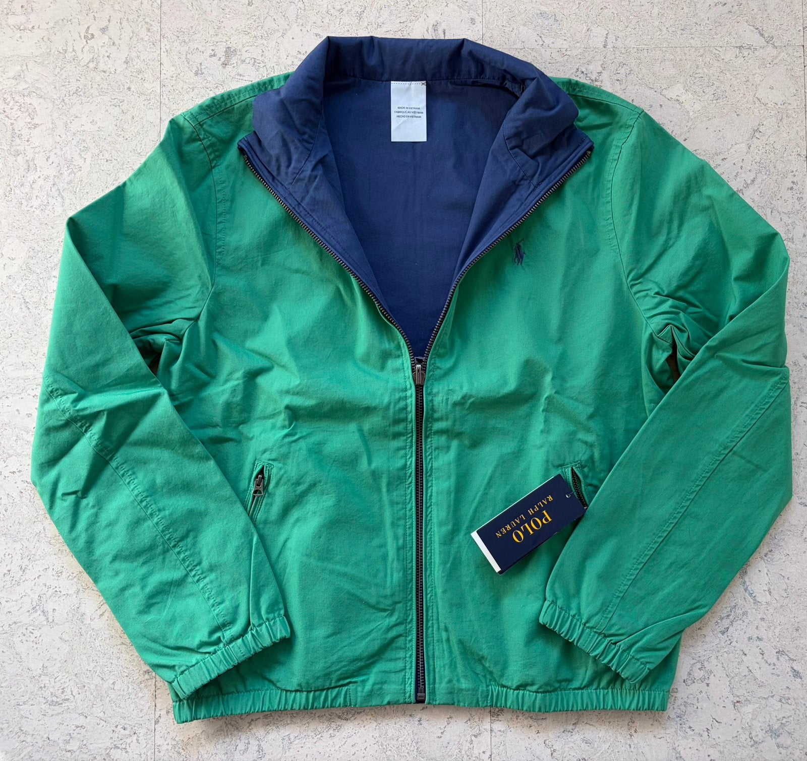 Polo Ralph Lauren reversible zomerjas maat 14/16 (maat 160)!, Kinderen en Baby's, Kinderkleding | Maat 158, Nieuw, Jongen, Jas