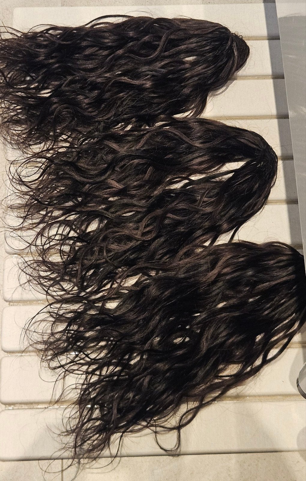 200g Echt Haar Boho braids, Ophalen of Verzenden, Gebruikt, Pruik of Haarverlenging