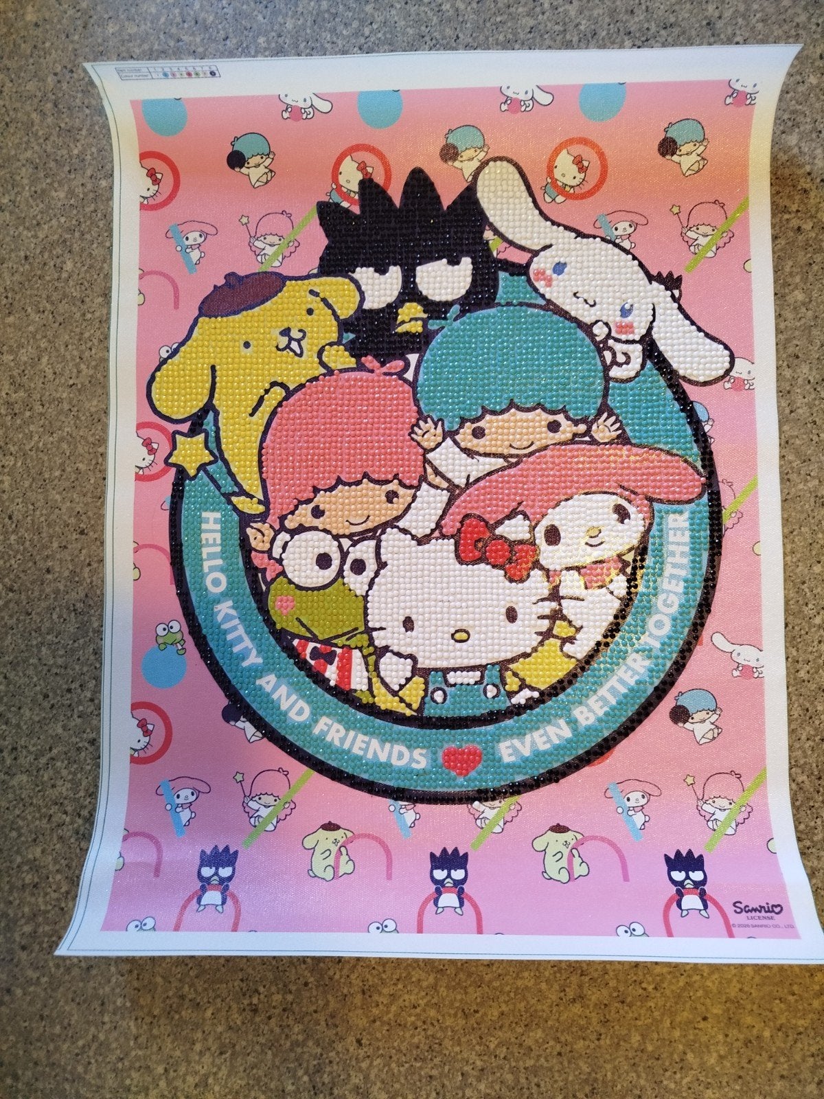 Hello Kitty & Friends Diamond Painting, Ophalen of Verzenden