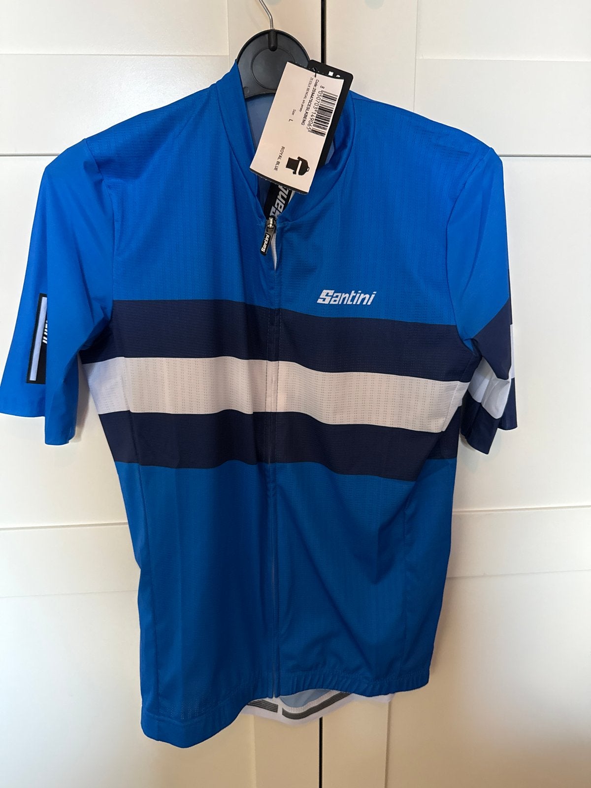 Santini 2S ESLK BENGAL s/s jersey - Maat L, Fietsen en Brommers, Fietsaccessoires | Fietskleding, Nieuw, L, Bovenkleding, Heren