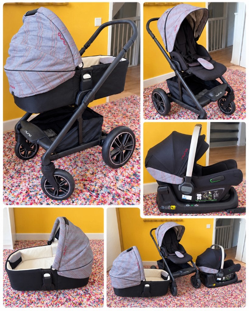 Nuna MIXX Next Ellis kinderwagen set + Nuna PIPA autostoel