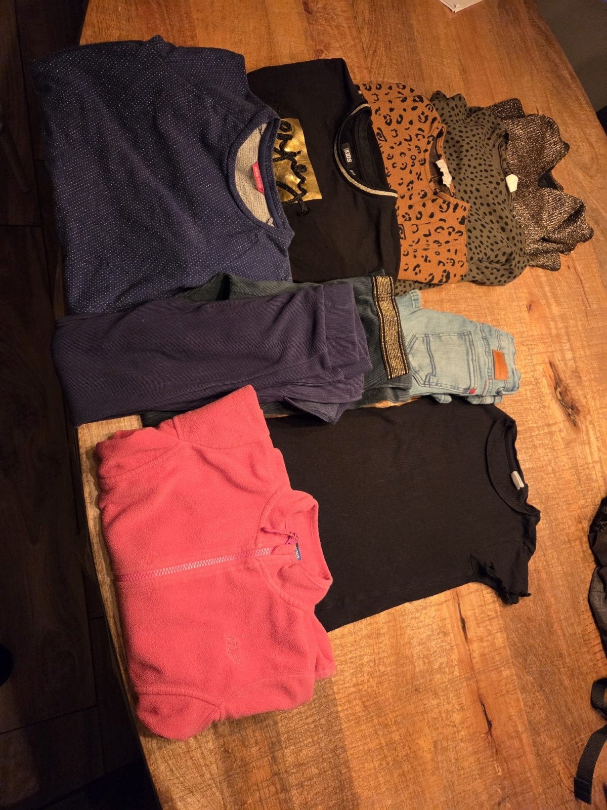 Kledingpakket maat 122/128 voor meisjes, Ophalen of Verzenden, Gebruikt, Overige maten