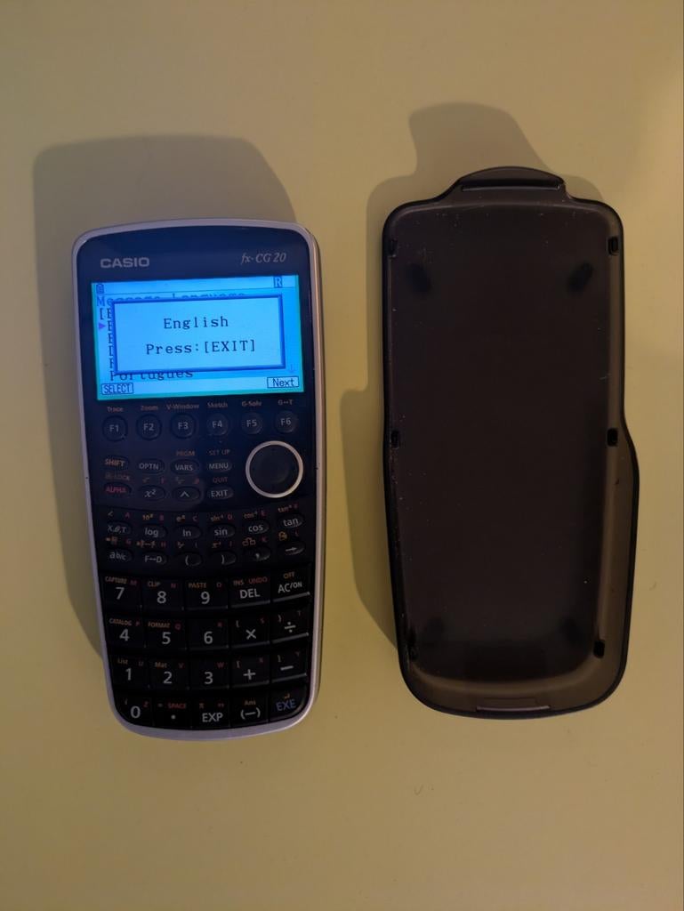 Casio FX cg 20, Diversen, Rekenmachines, Ophalen of Verzenden, Grafische rekenmachine, Gebruikt