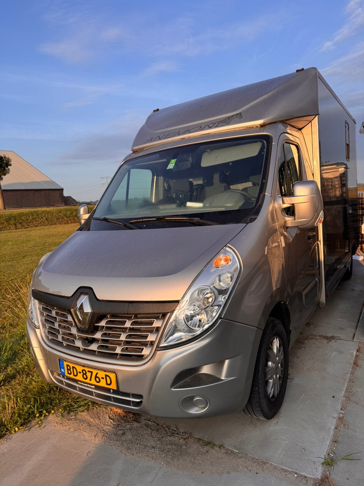 Renault 2-paards paardenwagen C1, Dieren en Toebehoren, Paarden en Pony's | Trailers en Aanhangwagens, Ophalen, Aluminium, Overige typen