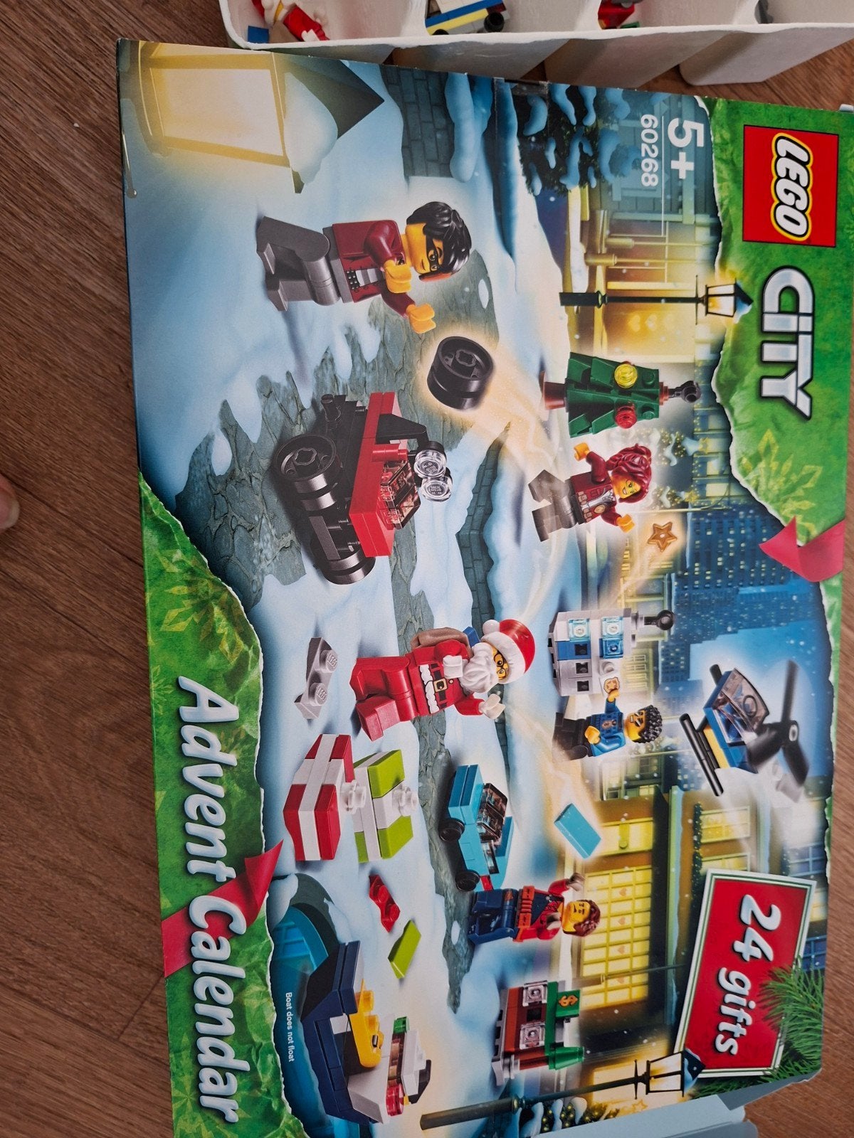 lego advent kalender 60268, City, Ophalen of Verzenden, Zo goed als nieuw, Complete set