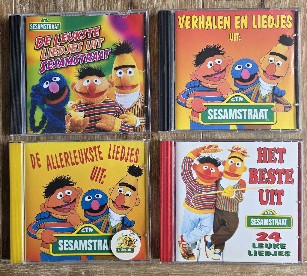 Verzamelcd’s van Sesamstraat, Ophalen of Verzenden, Zo goed als nieuw