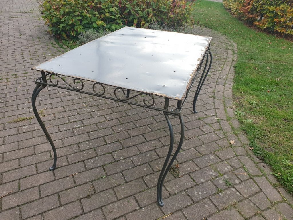 Stijlvol Tafel Onderstel van metaal, bijv. voor DIY project, Ophalen, Tafelpoot, Gebruikt, 100 tot 150 cm