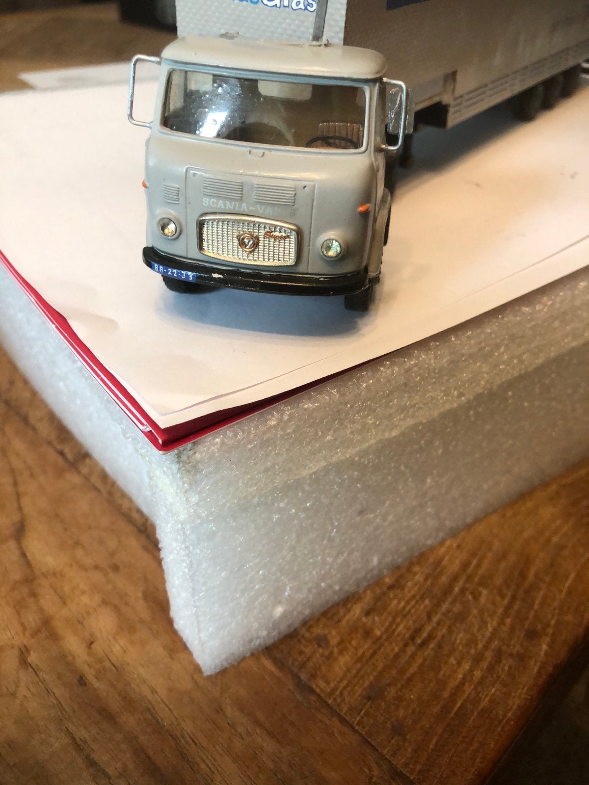 SCANIA LB 76 TREKKER met DAGCABINENU VAN 85 euro VOOR, Ophalen of Verzenden, Zo goed als nieuw, Bus of Vrachtwagen, NZG
