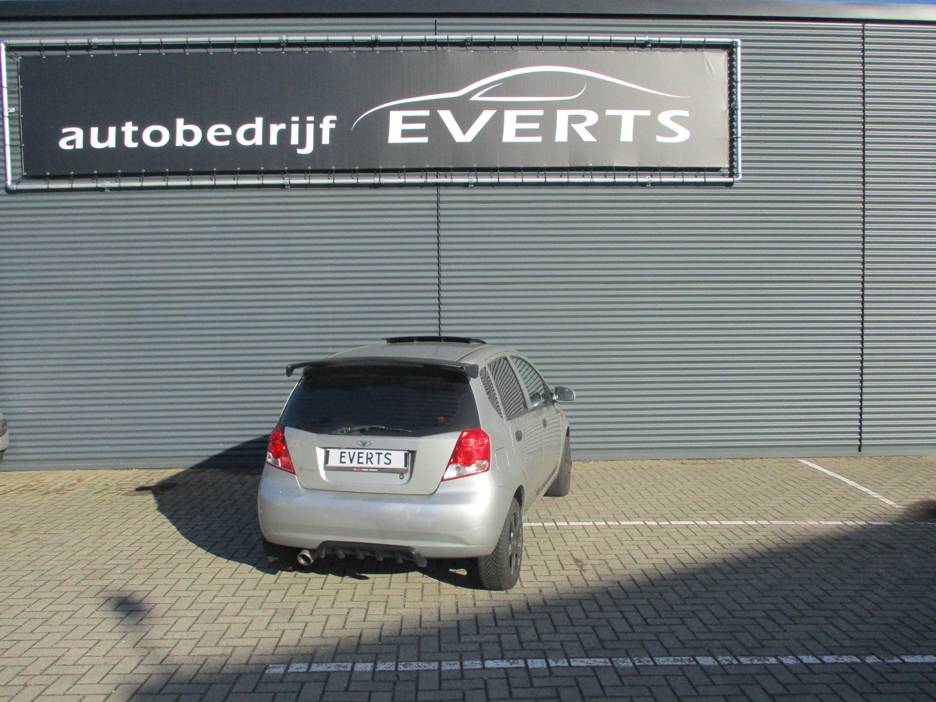 Daewoo Kalos 1.4 Class Ali Express uitvoering zie foto's met, Auto's, Stof, Zwart, 4 cilinders, Kalos