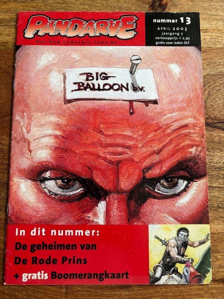 Pandarve en Storm stripenvelop, Boeken, Ophalen of Verzenden, Gelezen