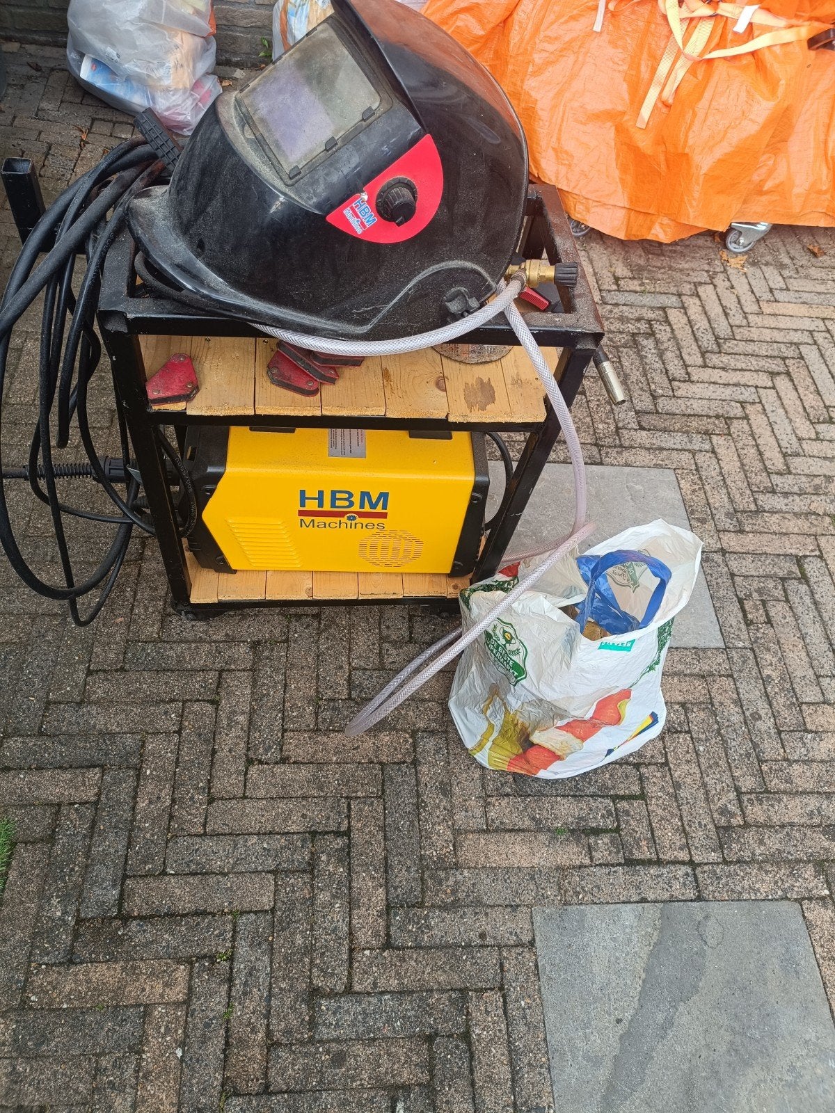zgan hbm lasapparaat, Ophalen, Zo goed als nieuw, Minder dan 150 ampère, Elektroden