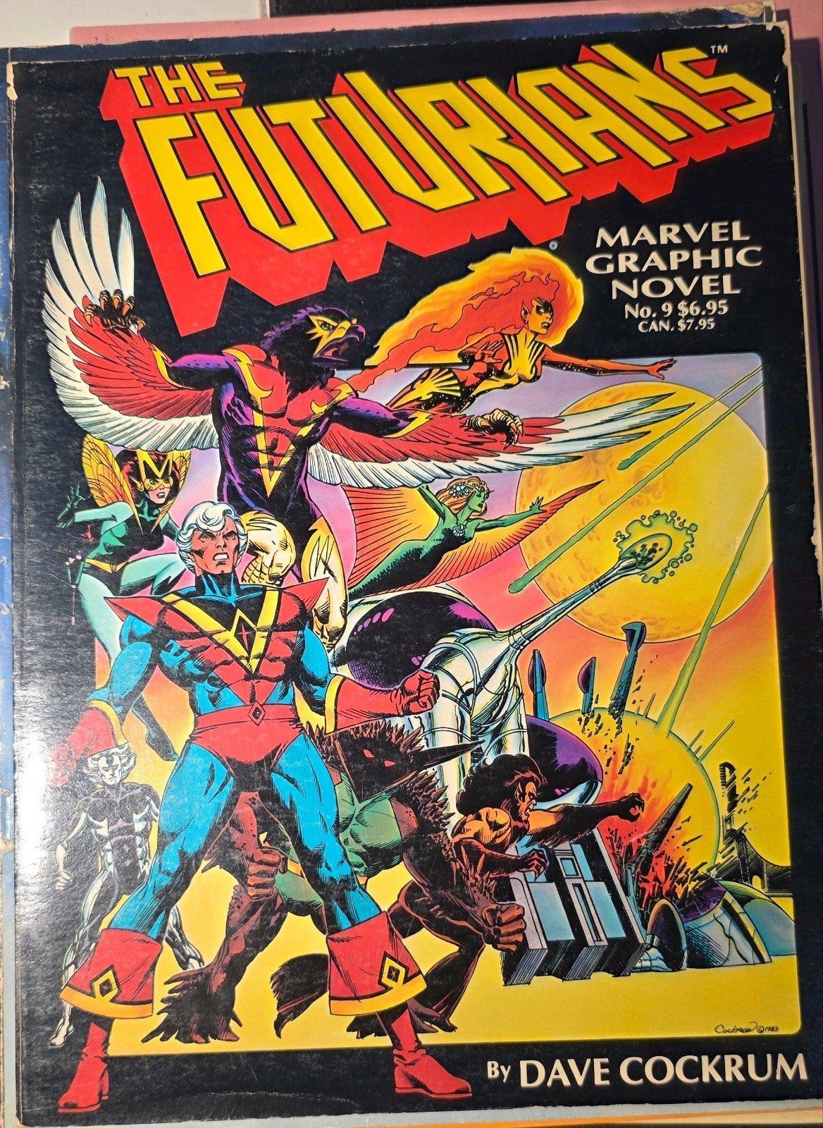 The Futurians Marvel Graphic Novel No. 9 - Dave Cockrum, Eén comic, Amerika, Dave Cockrum, Ophalen of Verzenden
