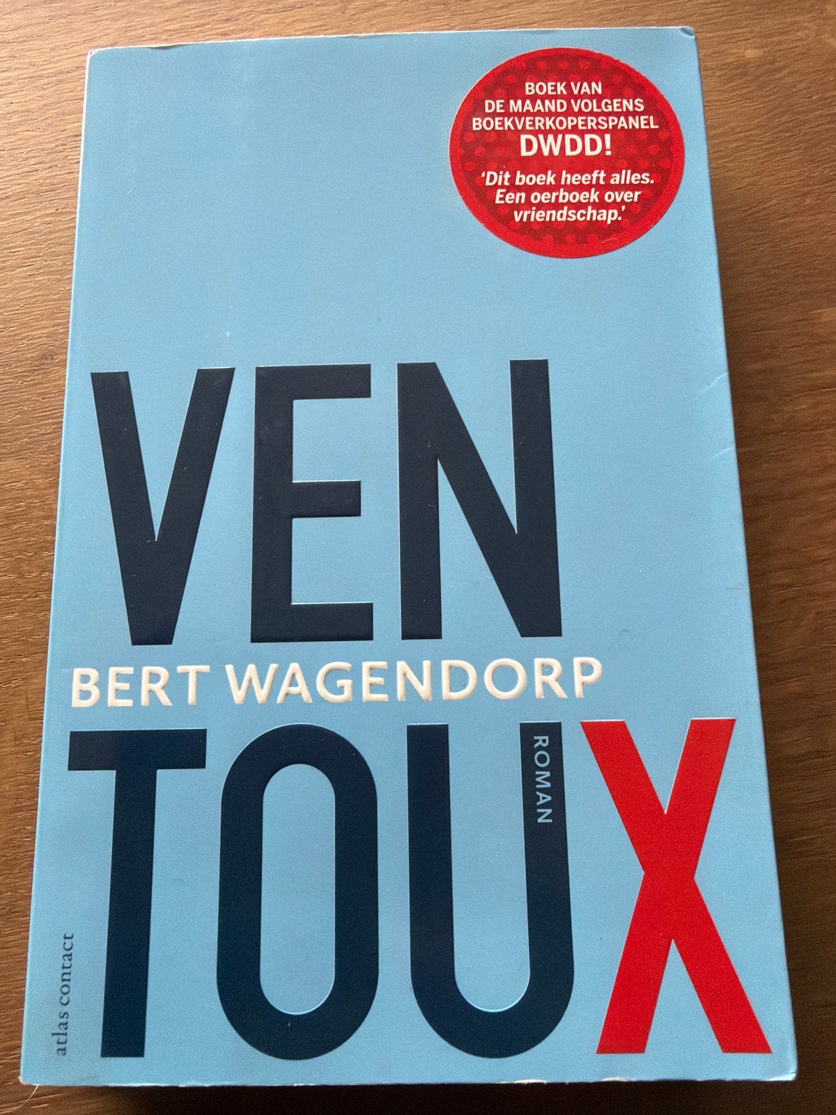 KR.   Bert Wagendorp - Ventoux, Ophalen of Verzenden, Zo goed als nieuw, Bert Wagendorp
