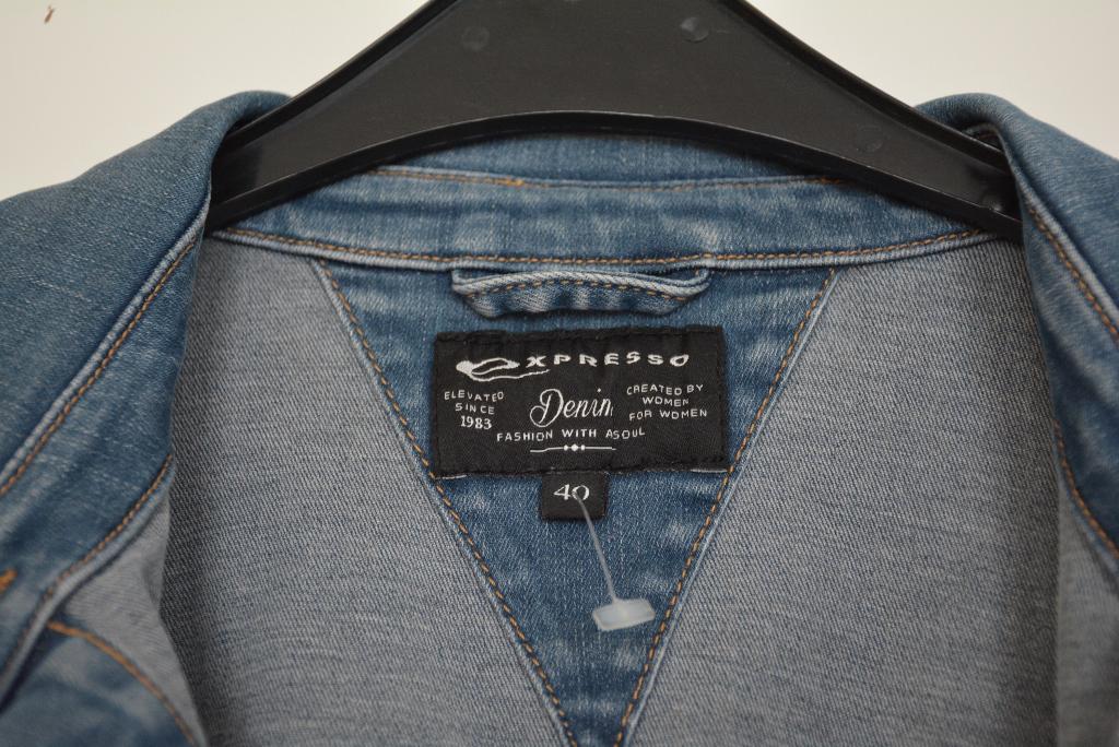 Nieuwe spijkerjas EXPRESSO DENIM., Ophalen of Verzenden, Nieuw, Maat 38/40 (M), Blauw