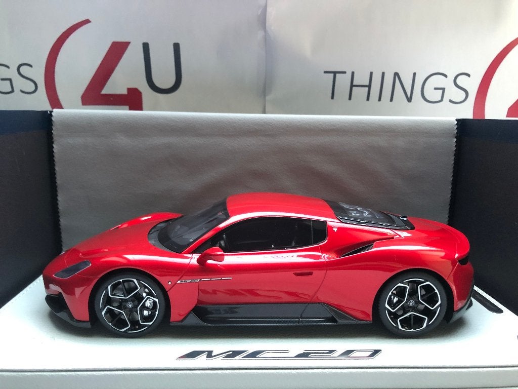 BBR 1:18 Maserati MC20 2020 Rosso Vincente nieuw in doos, Hobby en Vrije tijd, Ophalen of Verzenden, Nieuw, Auto, Overige merken