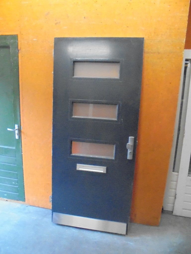 Diverse voordeuren met glas (1), Doe-het-zelf en Verbouw, Deuren en Horren, Ophalen, 80 tot 100 cm, 200 tot 215 cm, Glas