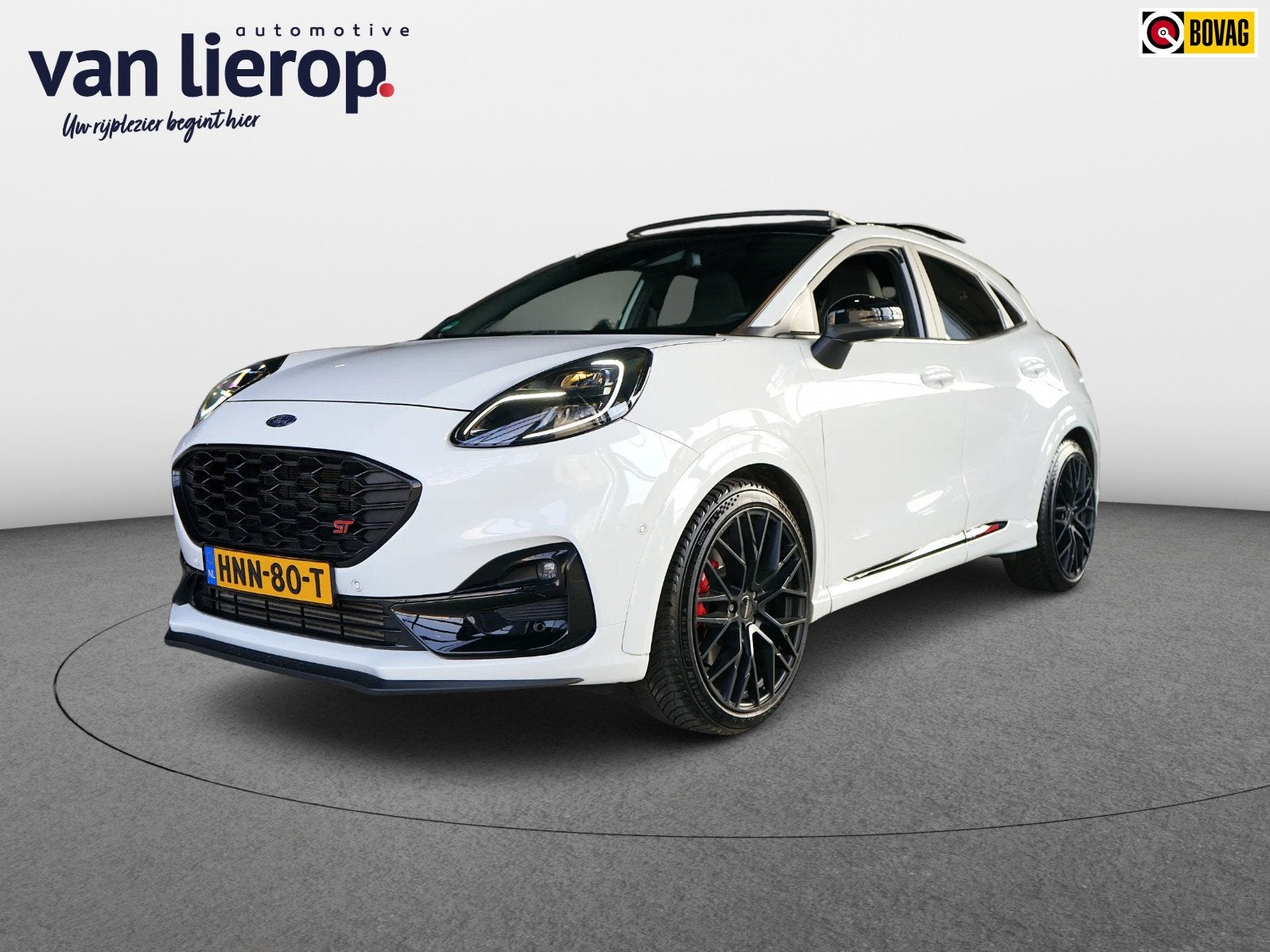 Ford Puma 1.5 EcoBoost ST-X PERFORMANCE PACK | PANO | TREKHA, Auto's, Voorwielaandrijving, 15 km/l, Wit, Bedrijf